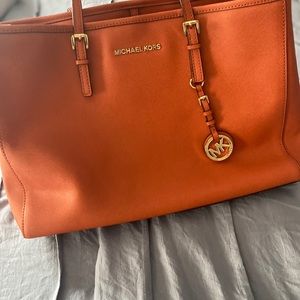Michael Kors Leather Tote Bag